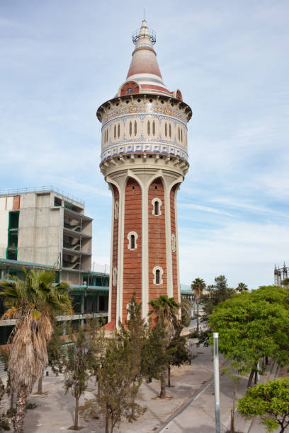 istock Old Water Tower in Barcelona 941311474