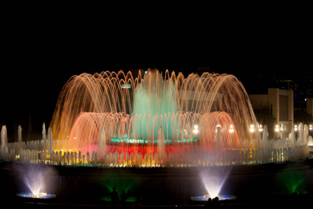 istock Magic Fountain by Night in Barcelona 941312628