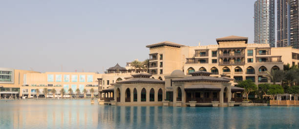 istock Downtown Dubai, panoramic view of the modern city centre 941315960