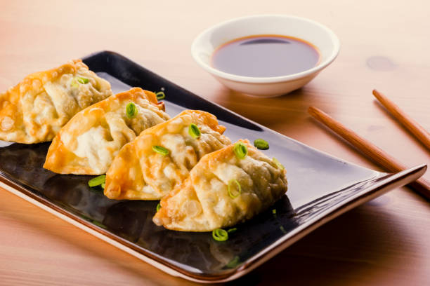 istock Japanese Fried Gyoza 941320976