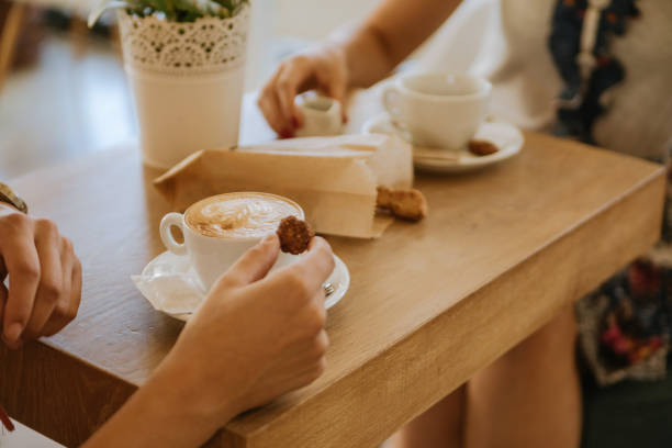 istock Breakfast And Coffee On A Wooden Table 941324940