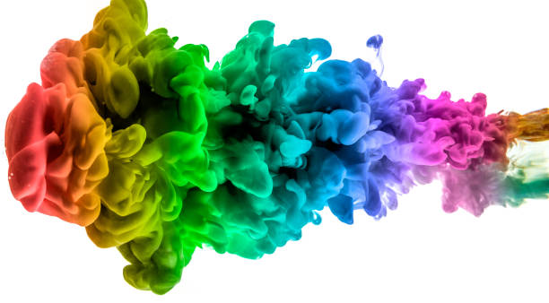 istock colorful dye in water on white background 941325302