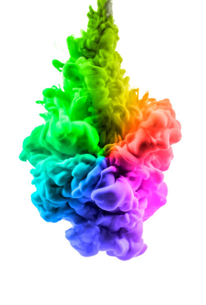 istock colorful dye in water on white background 941325330