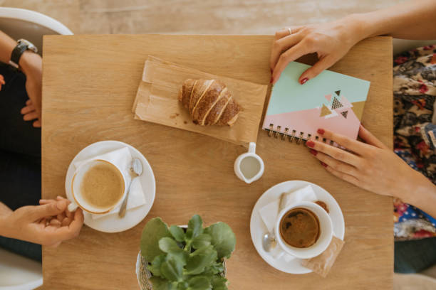 istock Breakfast And Coffee On A Wooden Table 941326218