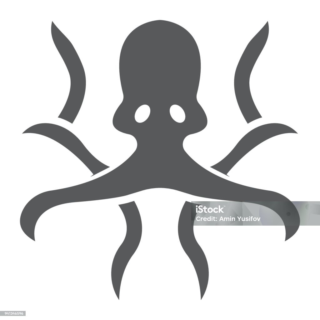 Ilustración de Icono Del Glifo De Pulpo Animal Y Submarino Gráficos Vectoriales De Signo Acuático Un Patrón Sólido Sobre Un Fondo Blanco Eps 10 y más Vectores Libres de Derechos de Calamar - Ilustración de Icono Del Glifo De Pulpo Animal Y Submarino Gráficos Vectoriales De Signo Acuático Un Patrón Sólido Sobre Un Fondo Blanco Eps 10 y más Vectores Libres de Derechos de Calamar -