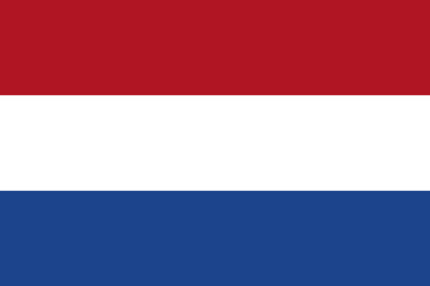 illustrations, cliparts, dessins animés et icônes de le drapeau des pays-bas. symbole national de l’état. illustration vectorielle. - netherlands