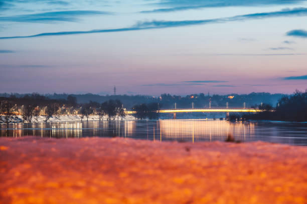 istock Scenic View Of River Against Sky At Sunset 941348454