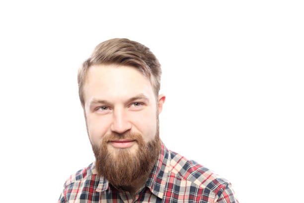 istock bearded man in red shirt 941350762