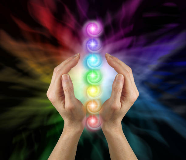 istock Sending the Seven Chakras Vortex Healing Energy 941360038