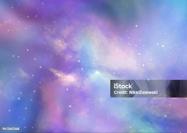 The Beautiful Heavens Above Us Stock Photo - Download Image Now - Galaxy, Pink Color, Outer Space