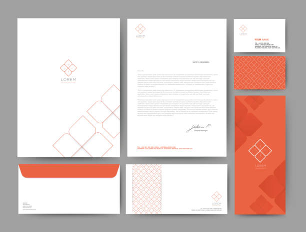 ภาพประกอบสต็อกที่เกี่ยวกับ “การสร้างแบรนด์เอกลักษณ์แม่แบบบริษัทออกแบบบริษัทสีส้ม, ชุดสําหรับโรงแรมธุรกิจ, รีสอร์ท, สป� - ลายไทย”
