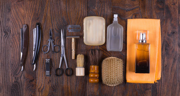 istock Vintage Shaving Accessories 941393054