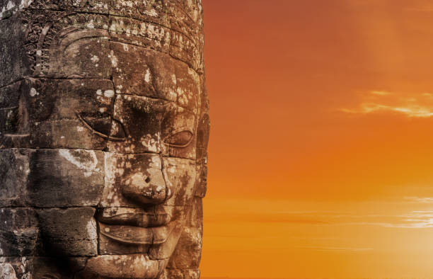 Majestic Bayon Temple, Angkor, Siem Reap, Cambodia