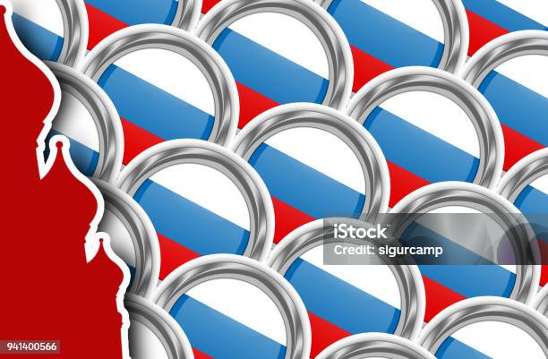 Russian Banner Pattern Russian Flag Pattern Background Stock Illustration - Download Image Now ...