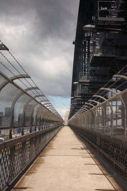 istock Walkway view from Sydney Harbour Bridge 941411848