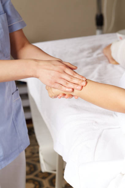 istock woman hand's massage at spa club 941412162