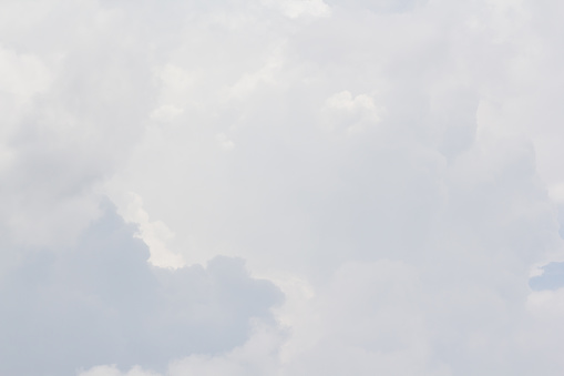 White Cloud Background And Texture Cloudy Weather Forecast Grey Sky Stock  Photo - Download Image Now - iStock