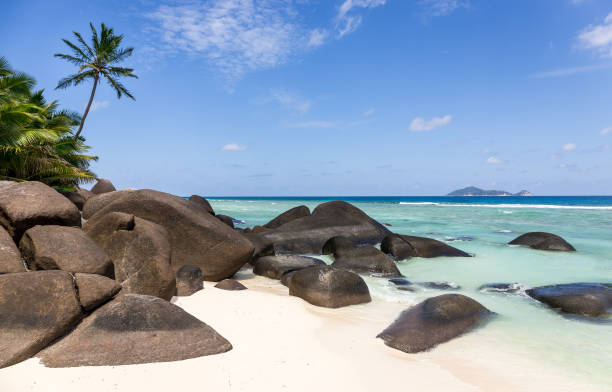 istock Paradise beach on Silhouette island, Seychelles 941416792