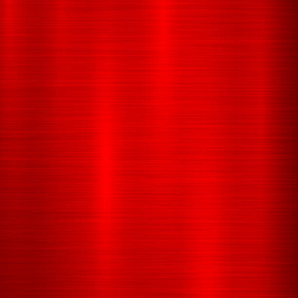 backgrounds_01_03_00-00_1007_01_ready Red metal abstract technology background with polished, brushed texture, chrome, silver, steel, aluminum for design concepts, wallpapers, web, prints, posters, interfaces. Vector illustration. abstract aluminum backgrounds close up stock illustrations