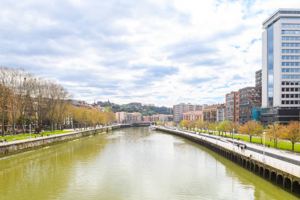 istock bilbao old town view on sunny day, Spain 941432246
