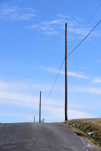 istock Road and Telephone Poles 941439064