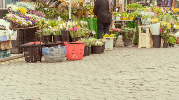 istock Flower Market, Florist stall 941439076