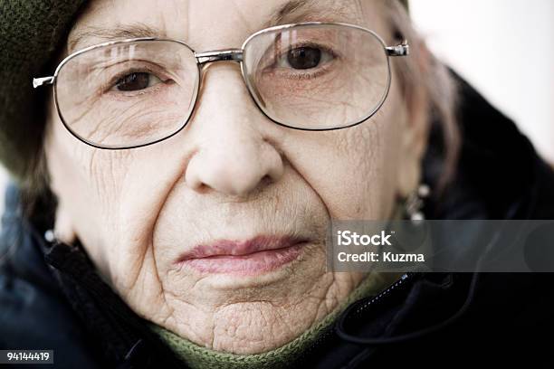 Senior On The Street Stock Photo - Download Image Now - Adult, Adults Only, Black Color