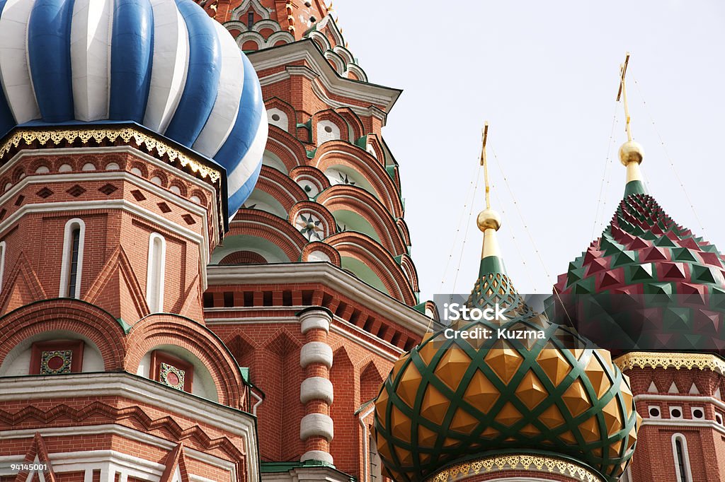 セントバジル大聖堂。Moscow.Russia - カラフルのロイヤリティフリーストックフォト