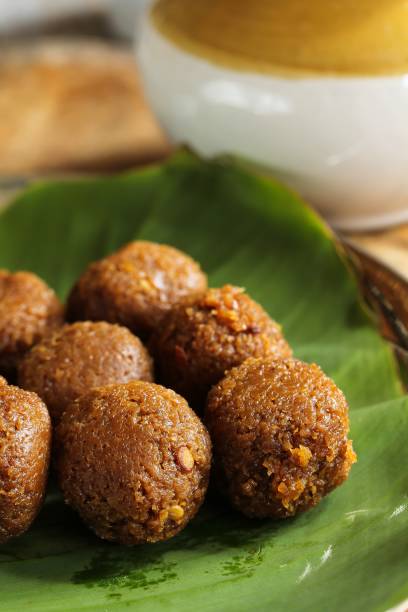 istock Coconut Jaggery Laddu / South Indian Sweets 941456154