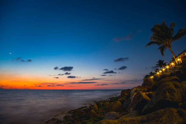 istock Beautiful seascape on twilight at Khao Lak 941456638