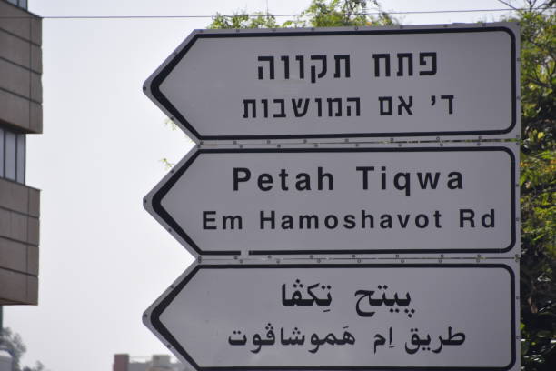 istock Road sign Israel 941456772