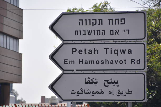 istock Road sign Israel 941460004