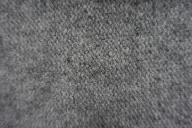 istock Grey reverse stockinette stitch fabric from above 941462606