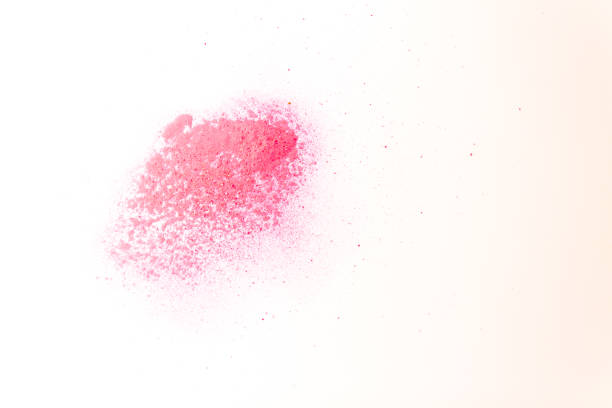 istock powdered red powder paint on a light background 941468166