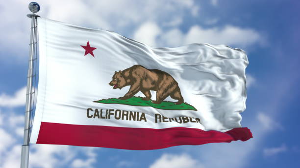 istock California Waving Flag 941470608