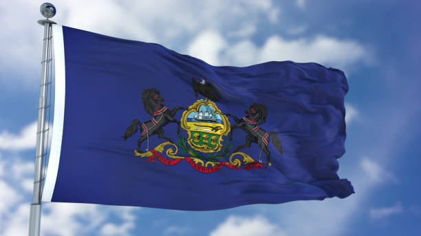 istock Pennsylvania Waving Flag 941474490
