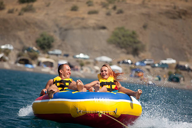 istock Couple enjoy on tube 94147605