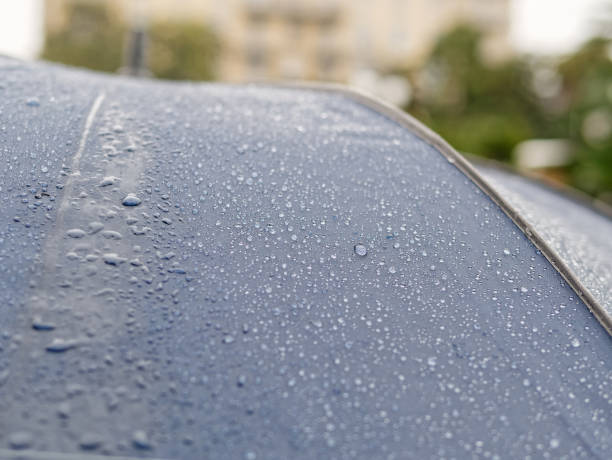istock umbrella with dot of water 941478270