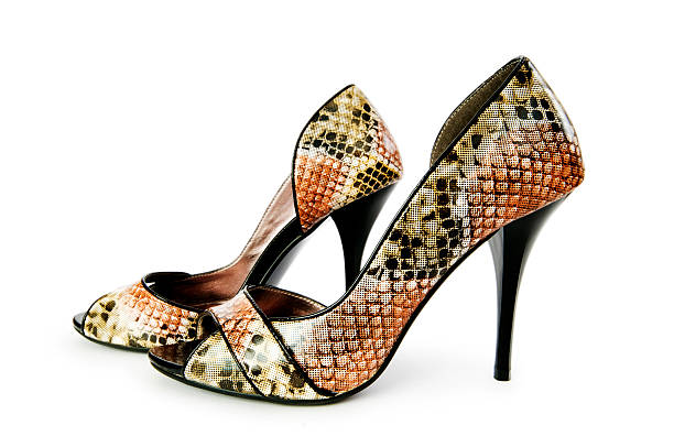 istock Woman shoes isolated on the white background 94147912