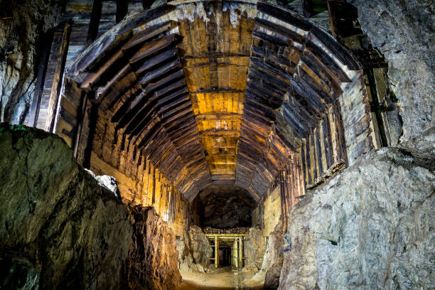 istock Large underground chamber in the Owl Mountains, Poland 941481582