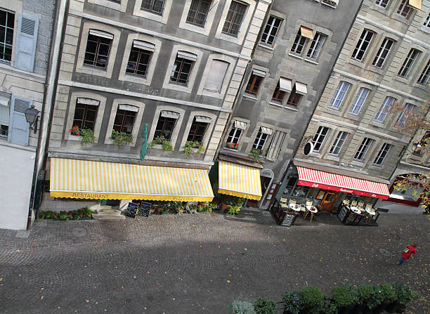 istock Road to Old town, Geneva 94148308
