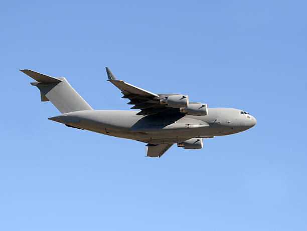 istock Military transport airplane 94148309
