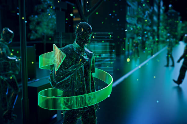 istock Internet of Things. Futuristic technology background,Cyberspace game city.3d rendering 941491634