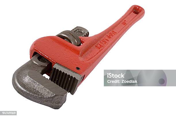 Pipe Wrench Stock Photo - Download Image Now - Adjustable Wrench, Back Lit, Clean