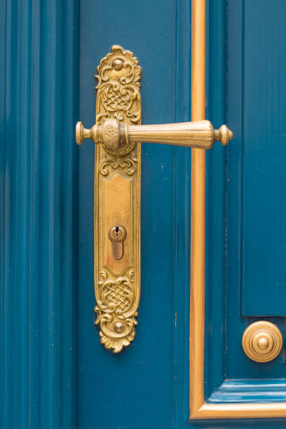 istock antique ornate gold door handle 941511504