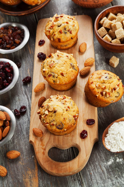 istock Muffins with dried fruits 941511696