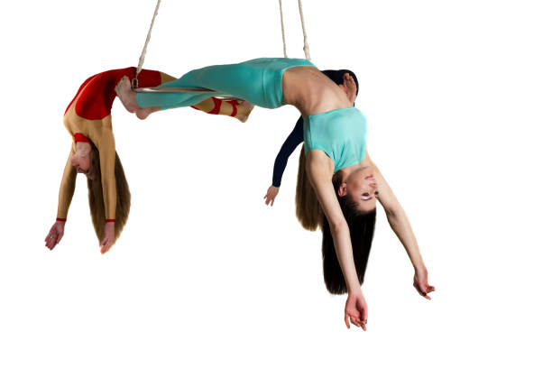 istock Woman`s trio on aerial luster 941513502