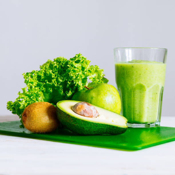 istock green ingredients for smoothie. healthy food concept 941518340