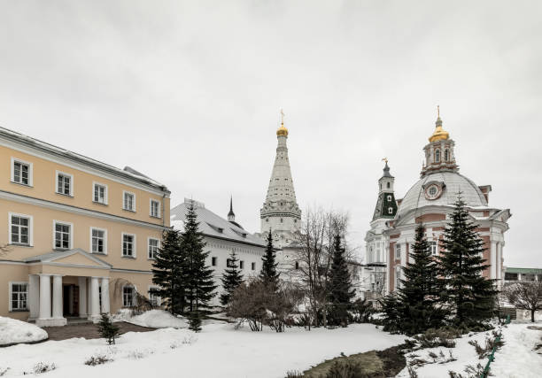 istock Holy Trinity St. Sergius Lavra in winter. 941532152