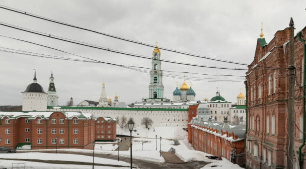 istock Holy Trinity St. Sergius Lavra in winter. 941535482